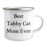 Tabby Cat Mom Ever's Funny Camping Mug Gifts for Men on Father's Day - Gifts from Family - Image 2